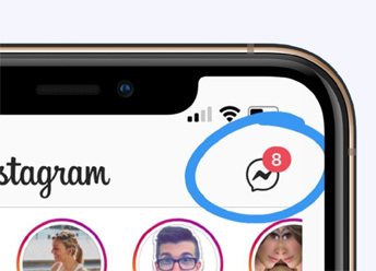 Messenger icon Instagram